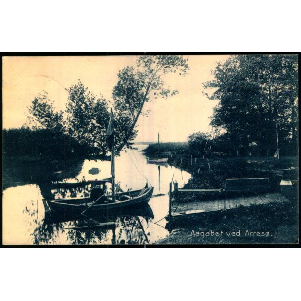 Aagabet ved Arres� - A. Jensens Bogh. 7038 b - Brugt