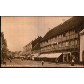 Randers - Storegade med Niels Ebbesens Hus - Stender 1597 - Ubrugt