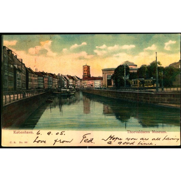 K�benhavn - Thorvaldsens Museum - C.R. 90 - Brugt