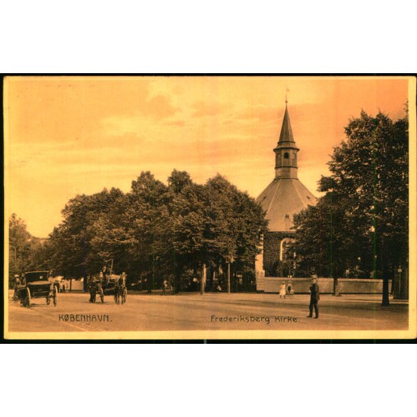 Kbenhavn -  Frederiksberg Kirke - Stender 23040 D - Brugt