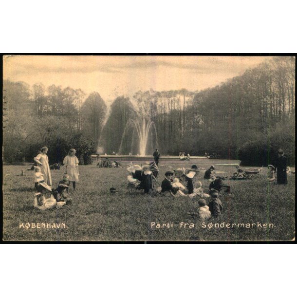 Kbenhavn - Parti fra Sndermarken - Stender 10771 - Brugt