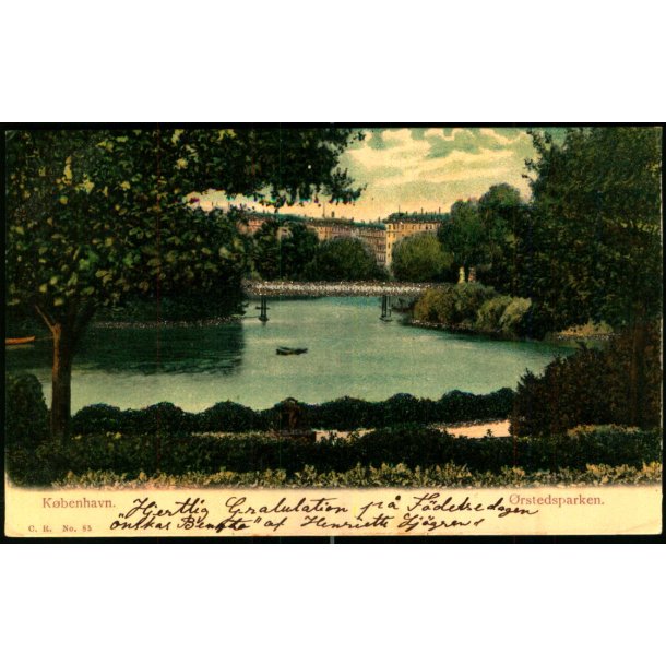 Kbenhavn - rstedsparken - (Gulddrys) - C.R. 85 - Brugt
