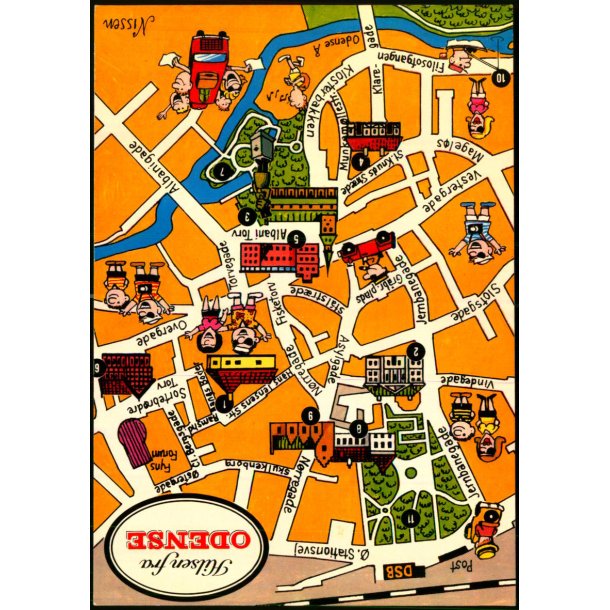 Nissen - Hilsen fra Odense - Stender 149 508 058 - Ubrugt