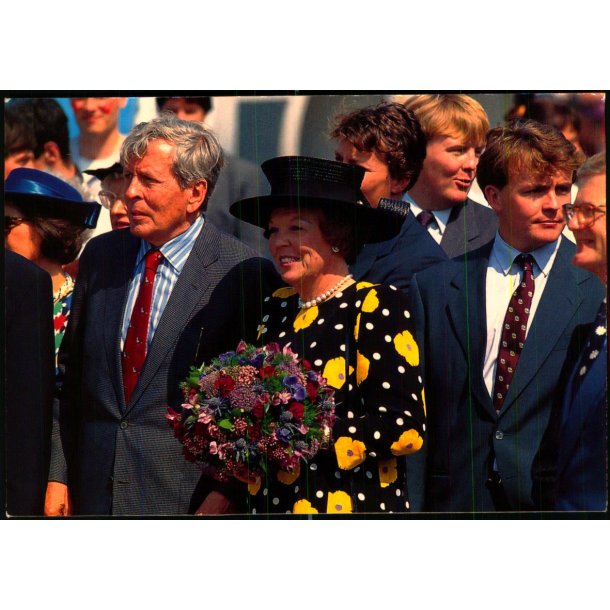 Dronning Beatrix - Prins Claus - Holland -  spanjersberg 143 - Ubrugt