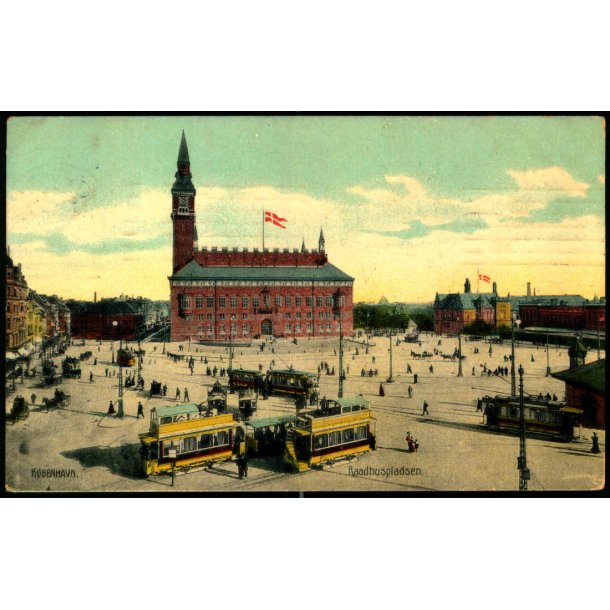 Kbenhavn - Raadhuspladsen - Stender 36042