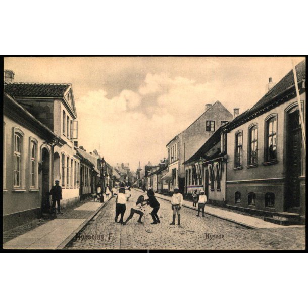 Nyk�bing F. - Nygade - V. kristoffersens Bogh. u/n - Ubrugt