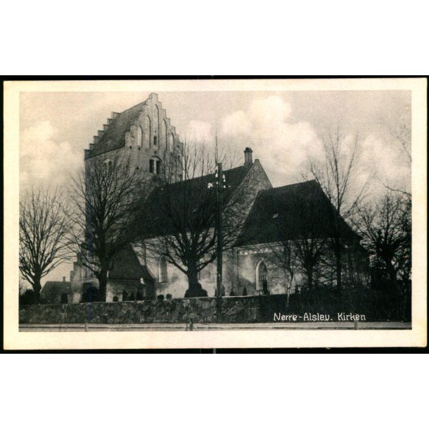 N�rre Alslev - Kirken - N�rre Alslev Bogh. 61487 - Ubrugt