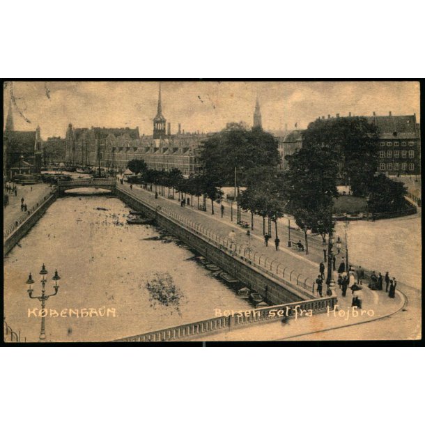 K�benhavn - B�rsen set fra H�jbro - u/n