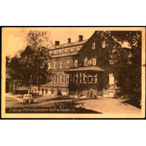 Ollerup H�jskole set fra Haven  - Brydegaards Bogh.  57954 - Brugt