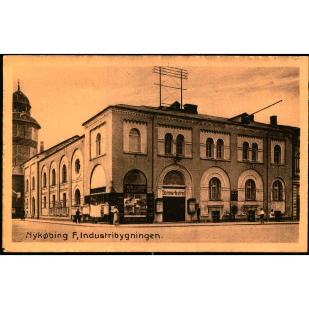 Nyk�bing F. - Industribygningen - V. Kristoffersens Bogh. u/n - Ubrugt