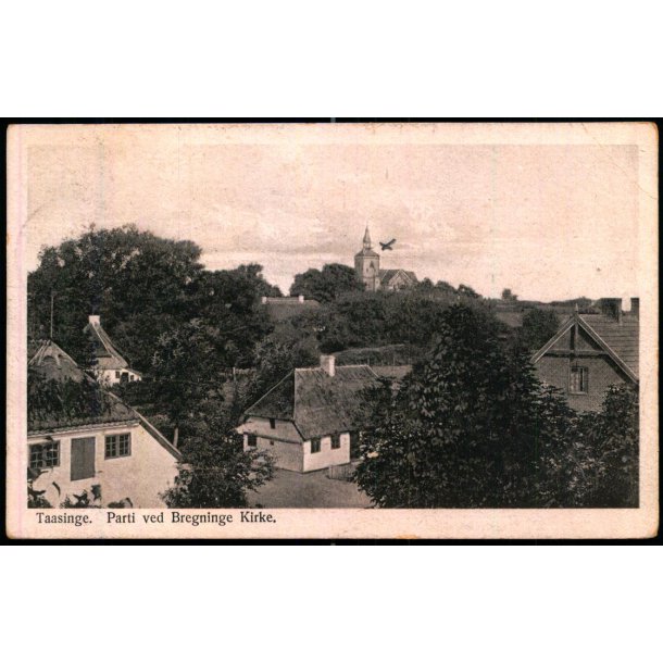 Taasinge -  Parti ved  Bregninge Kirke - Chr. G. Kielberg 22 - Brugt