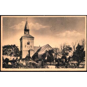 Taasinge - Bregninge Kirke  - Rudolf Olsen 2268 - Ubrugt