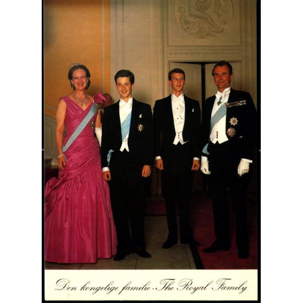 Den Kongelige Familie. - Stender 149 101 834 - Ubrugt