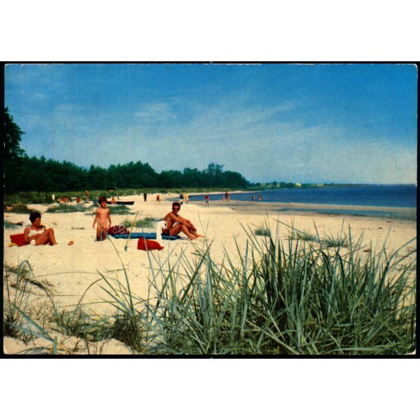 Bornholm - Stranden syd for Snogebk  - Colbergs Bogh. 8894 - Brugt