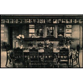 Skagen - Br�ndums Hotel - Spisesalen - Lauris Schjeldes Bogh. 1319 - Brugt