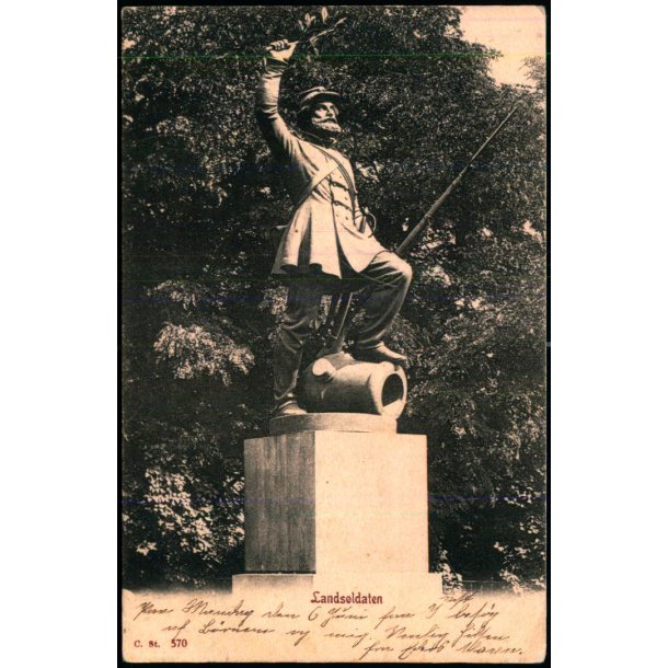 Landsoldaten - C. St. 570 - Ubrugt