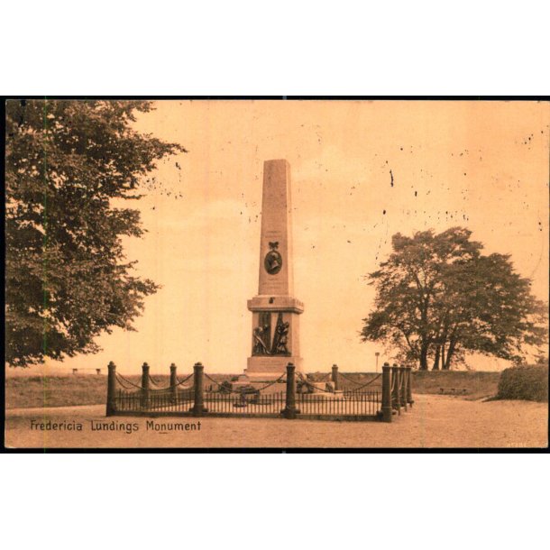 Fredericia - Lundings Monument - Stender 38676 - Brugt