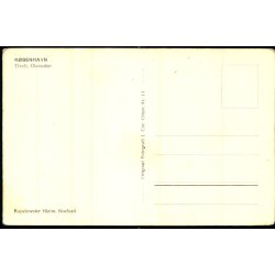 Kbenhavn - Tivoli - Glassalen - Kapelmester Hjalm Koefoed - Chr. Olsen 13 - Ubrugt