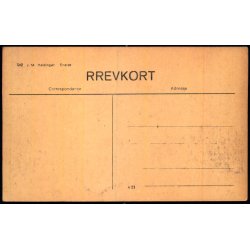 Det gamle Gurre Slot - J,M,, 582 - Ubrugt