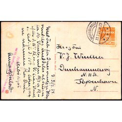 Den r�de Gaard - Dronningm�lle - No. 66768 - Brugt - Svagt hj�rne !