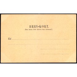 Hilsen fra Middelfart - Brogade med Huset, hvori Henne Friser boede - J.G. Kreutzers Forlag u/n 