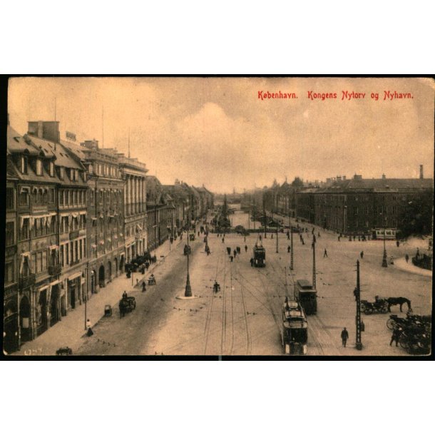 K�benhavn - Kongens Nytorv og Nyhavn - K 2744