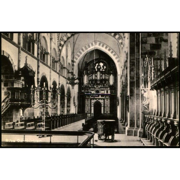 Ribe - Domkirken - Foto - Lauridsen 87195 - Ubrugt