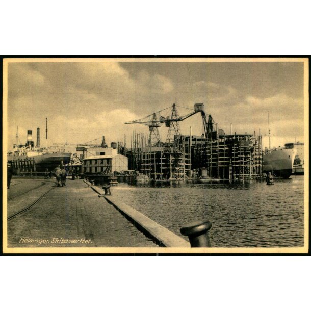 Helsing�r - Skibsv�rftet - Stender H. 333 - Ubrugt