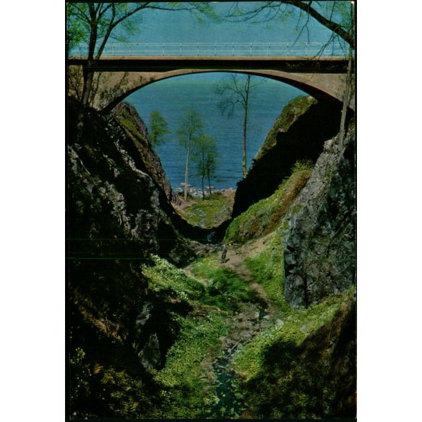 Bornholm - Broen over Store Fos - Colbergs Bogh. 8501 - Ubrugt