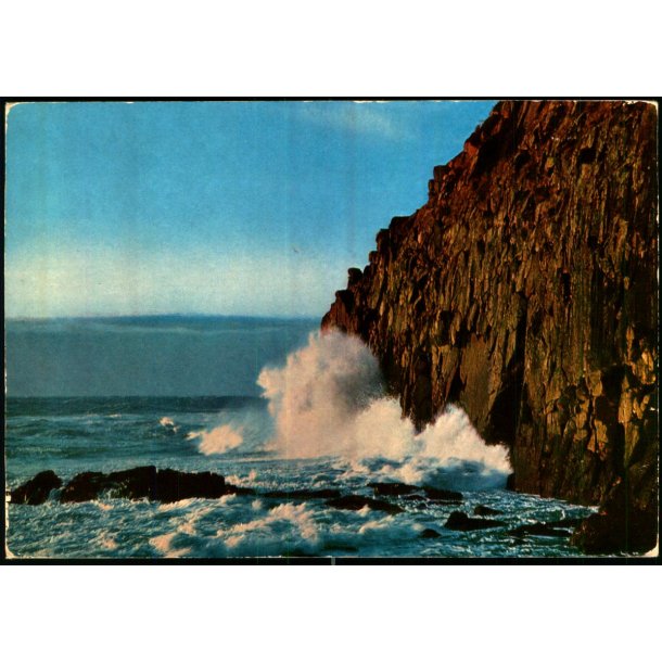 Bornholm - Brnding mod Hvidkleven  Johns Kapel - Colbergs Bogh. 8154 - Ubrugt