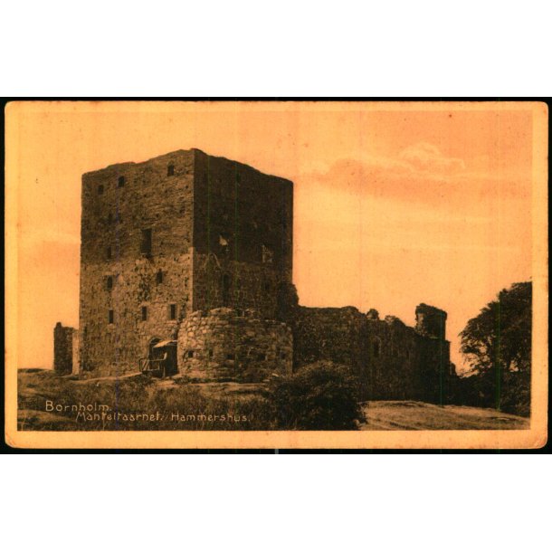 Bornholm - Manteltaarnet - Hammershus - Stender 35054 - Brugt