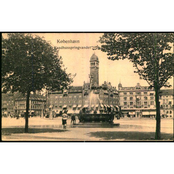 Kbenhavn -  Rdhuspringvandet - Sk. B. &amp; Kf. 1841 - Brugt