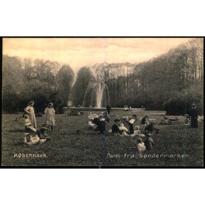 Kbenhavn - Parti fra Sndermarken - Stender 10771 - Ubrugt