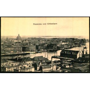 Panorama over K�benhavn - B.M. & Co. 11 - Ubrugt