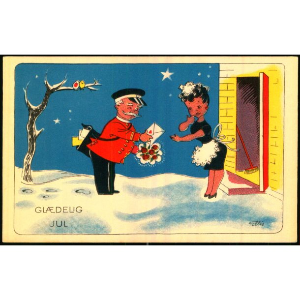 Ellis - Gldelig Jul - WL 886 - Ubrugt