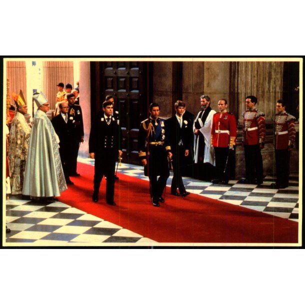 Brudgommen Prince Charles - Ubrugt