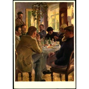 Kryer - Skandinaviske Kunstnere ved Frokostbordet - Skagen Museum u/n - Ubrugt