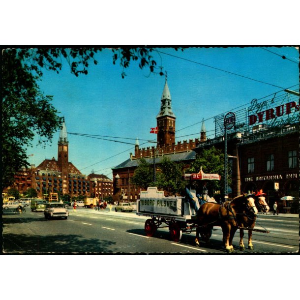Kbenhavn -  Rdhuspladsen - Krger 989/53 - Brugt