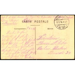 Feldpost - K.D. Feldpoststation   11 -1 -16 - Til Berlin - Billedside :  Wilno.