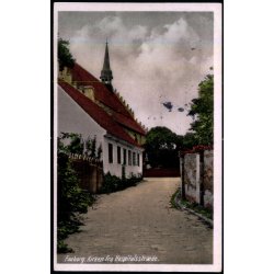 Faaborg -  Kirken fra Hospitalsstr�de - F.C. Alstr�ms Bogh. 13360 - Brugt