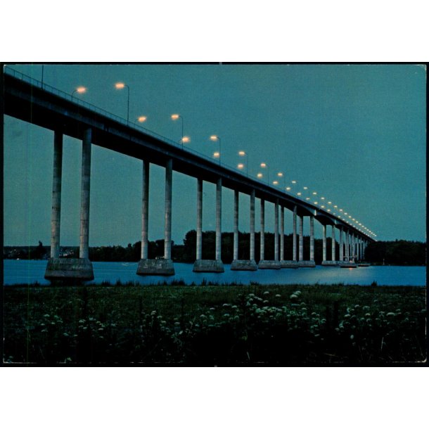 Svendborgsundbroen ved Nat - Stender 149 503 054 - Brugt