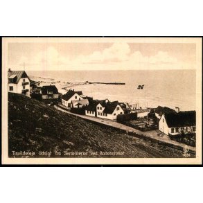 Tisvildeleje - Udsigt fra Skr�nterne ved Badehotellet - J. Chr. Olsen 1630 - Ubrugt