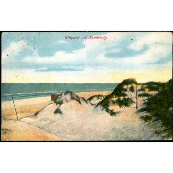 Klitparti ved S�ndervig - Alex Vincent 615 - Brugt