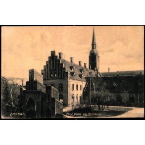 Aarhus - Frue Kirke og Klosteret - Stender 4014 - Ubrugt