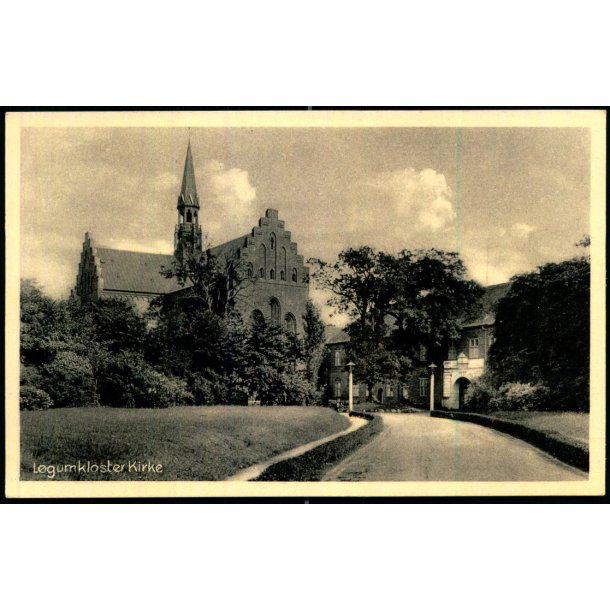 L�gumkloster Kirke - L�gumkloster Bogh. 77035 - Ubrugt