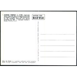 Hawker Tempest V - NV 696 - u/n - Ubrugt