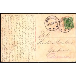 Horslunde - Fra Pr�stegaardshaven - Vald. Petersen 41581 - Brugt