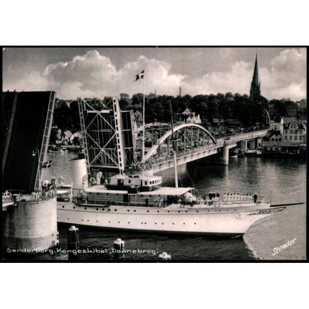 Snderborg - Kongeskibet "Dannebrog" - Stender 1030 K - Ubrugt