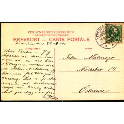 Fredericia - Raadhuset og B�lows Monument - C. St 291 - Brugt