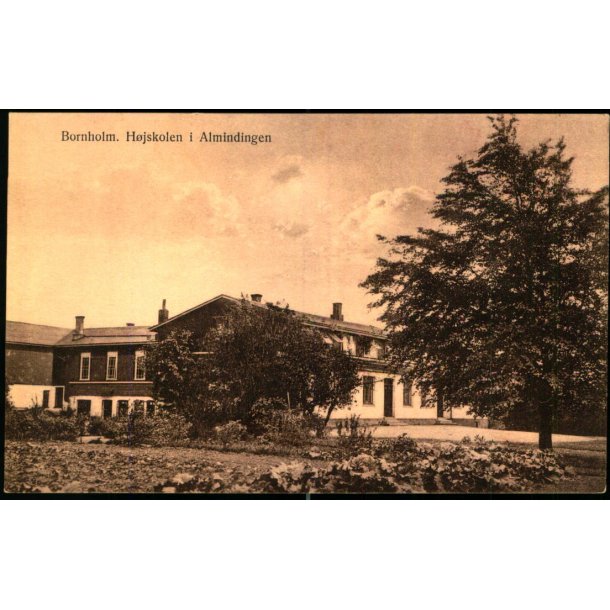 Bornholm - Hjskolen i Almindingen - Colbergs Bogh. 1140 - Ubrugt